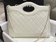 Chanel 31 Bag White 35x39x8cm - 4