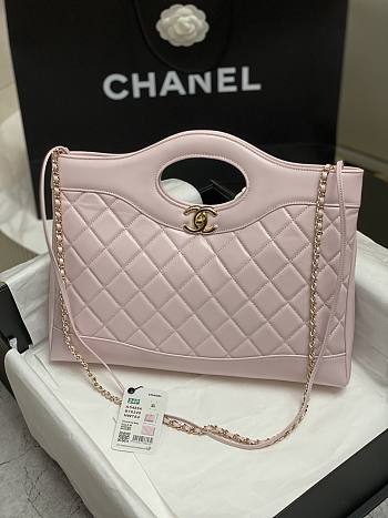 Chanel 31 Bag Light Pink 35x39x8cm