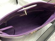 Chanel 31 Bag Purple 35x39x8cm - 6