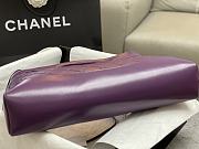 Chanel 31 Bag Purple 35x39x8cm - 5