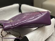 Chanel 31 Bag Purple 35x39x8cm - 4