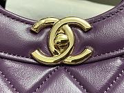Chanel 31 Bag Purple 35x39x8cm - 2