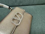 Valentino Small Vsling Gold Handbag 22x17x9cm - 5