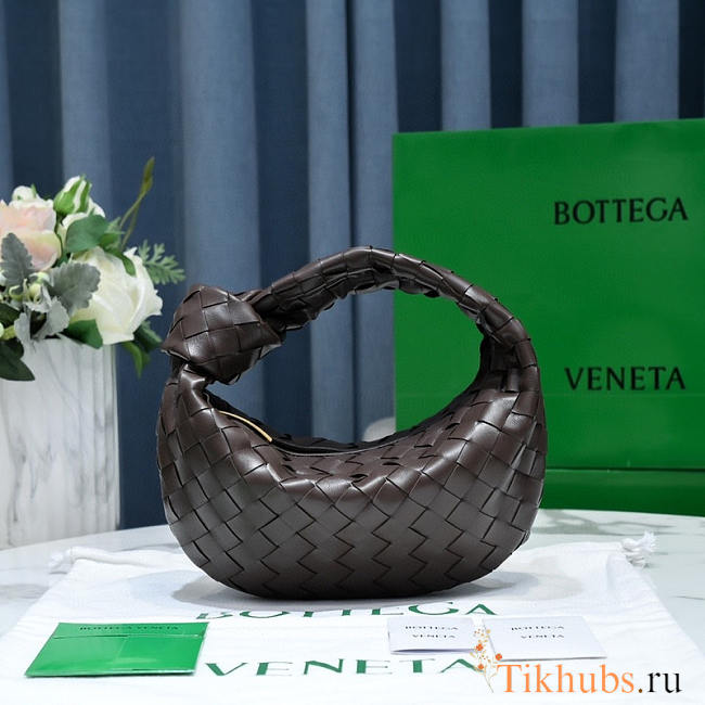 Bottega Veneta Mini Jodie Bag Brown 23x28x8cm - 1