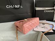 Chanel Kelly Shopper Pink Gold Bag 13x19x7cm - 5