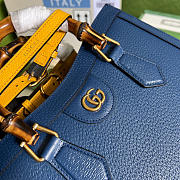 Gucci Diana Small Tote Bag Blue 27x24x11cm - 2