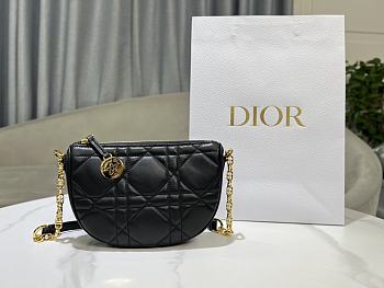 Dior Diorstar Callisto Bag Black Lambskin 20 x 14 x 4 cm