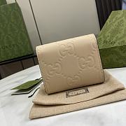 Gucci GG Medium Wallet Beige 11x9.5x3cm - 2