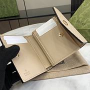 Gucci GG Medium Wallet Beige 11x9.5x3cm - 3