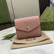 Gucci GG Medium Wallet Pink 11x9.5x3cm - 1