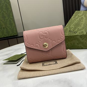 Gucci GG Medium Wallet Pink 11x9.5x3cm