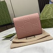 Gucci GG Medium Wallet Pink 11x9.5x3cm - 2