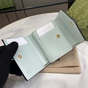 Gucci GG Medium Wallet Light Green 11x9.5x3cm - 6