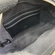 Gucci GG Super Mini Shoulder Bag Black 18x11x4cm - 5
