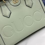 Gucci Diana Small Tote Bag Light Green 27x24x11cm - 3