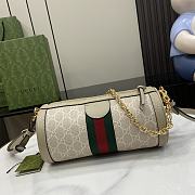 Gucci Ophidia Small Shoulder Bag Beige 24x12x12cm - 6