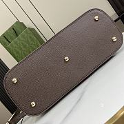 Gucci Ophidia Medium Top Handle Bag Brown 34x27.5x15cm - 2