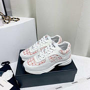 Chanel Sneakers Tweed, Suede Calfskin  - 3