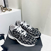 Chanel Sneakers Fabric Black - 1