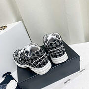 Chanel Sneakers Fabric Black - 4