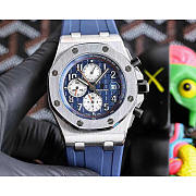 Audemars Piguet Royal Oak Offshore Chronograph Watch-Blue 42mm - 1