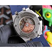 Audemars Piguet Royal Oak Offshore Chronograph Watch-Blue 42mm - 3