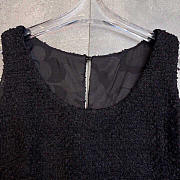 Chanel Tweed Dress Black And White - 2