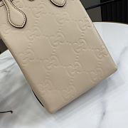 Gucci GG Super Mini Bag With Strap Beige 15x20x5cm - 6