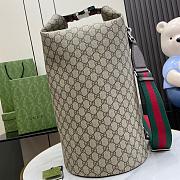 Gucci Top Handle GG Duffle Bag 25x47x26cm - 1