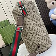 Gucci Top Handle GG Duffle Bag 25x47x26cm - 4