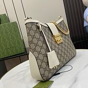 Gucci Padlock GG Medium Shoulder Bag White 32.5x24x5.5cm - 4