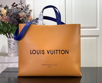 Louis Vuitton LV Shopper Bag MM Safran 40 x 32 x 16 cm