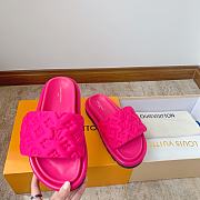 Louis Vuitton LV Pool Pillow Flat Comfort Mule Pink - 5