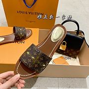 Louis Vuitton LV Lock It Flat Mules Brown - 5