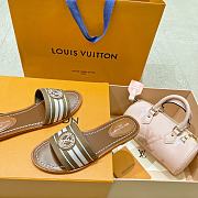 Louis Vuitton LV Lock It Flat Mules Green - 5