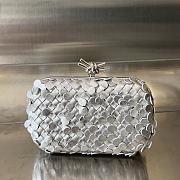 Bottega Veneta Knot Bag Silver 19x11.5x5cm - 1