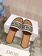 Dior Dway Slide Brown - 3