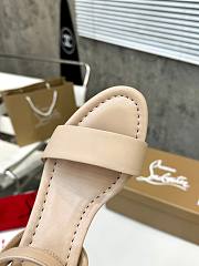 Christian Louboutin Miss Jane 55mm Beige Sandal - 4