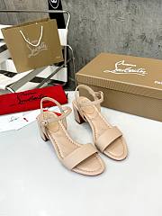 Christian Louboutin Miss Jane 55mm Beige Sandal - 3