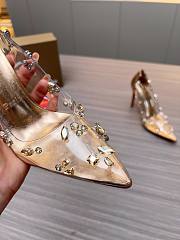 Christian Louboutin Degraqueen Pump PVC Iridescent Gold 10cm - 3