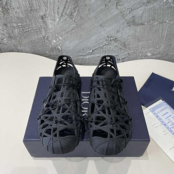 Dior Wrap Sandal Anthracite Black