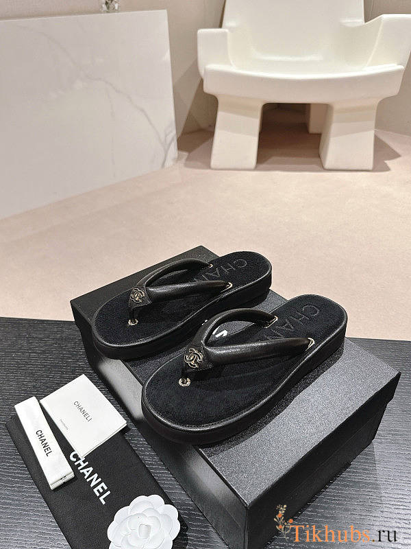 Chanel Black Slipper 06 - 1