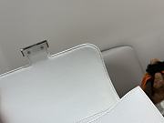 Hermes Constance Bag White Epsom Silver 19cm - 6