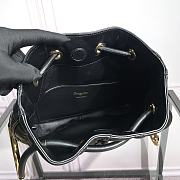 Dior Medium Nolita Bag Black Lambskin 27x25x5cm - 2