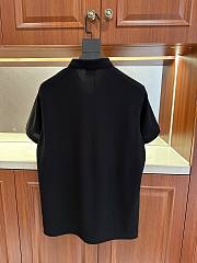 Burberry Polo Shirt Black - 3