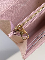 Louis Vuitton LV Sarah Wallet Pink 19 x 10.5 x 2 cm - 5