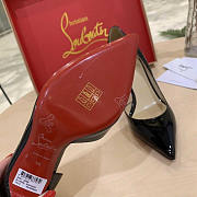 Christian Louboutin Iriza Patent Pumps Black 10cm - 5