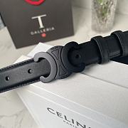 Celine Belt Black 2.5cm - 4