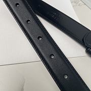 Celine Belt Black 2.5cm - 2