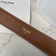 Celine Belt Brown 2.5cm - 4
